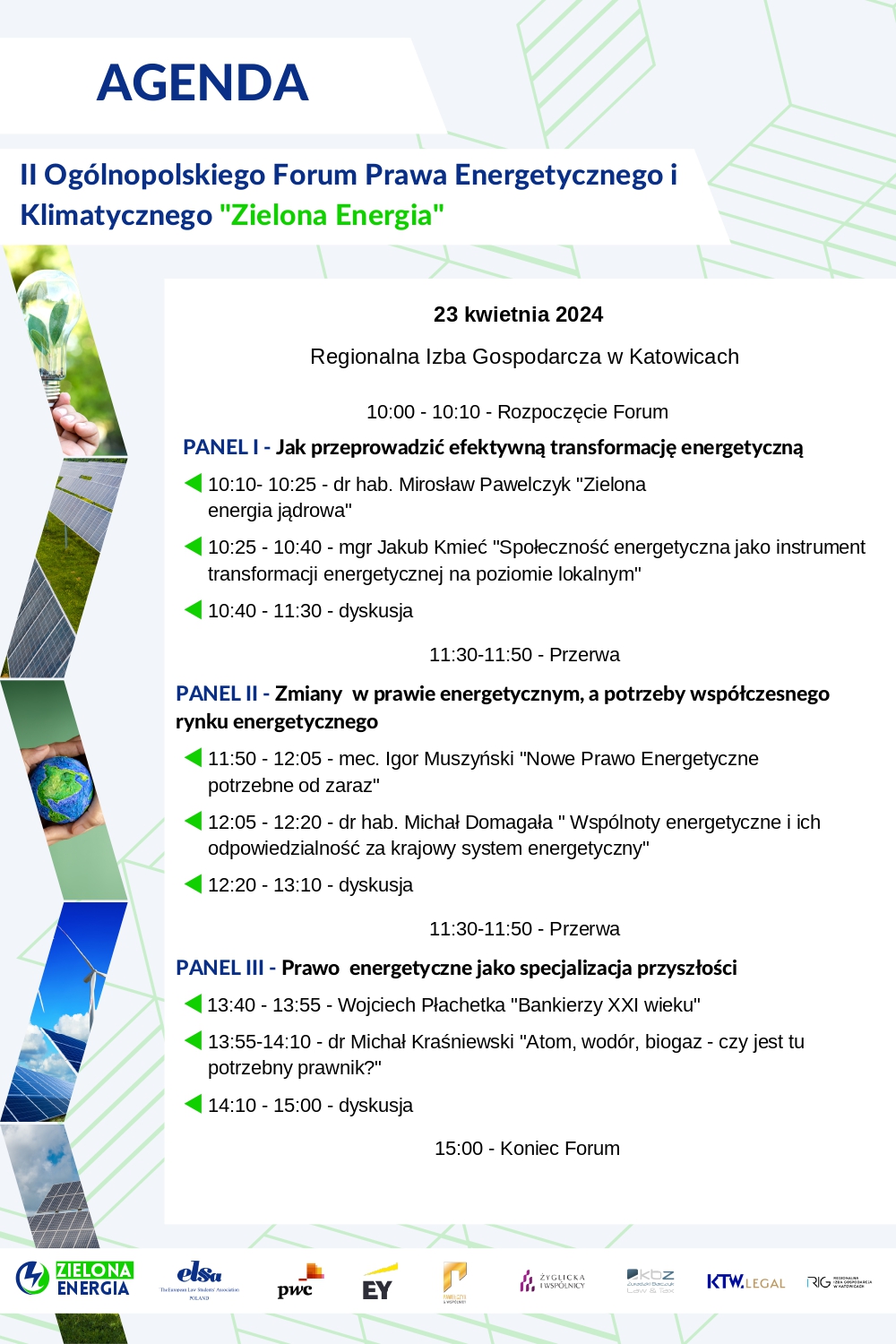 Udzial w II Ogolnopolskim Forum Prawa Energetycznego i Klimatycznego 